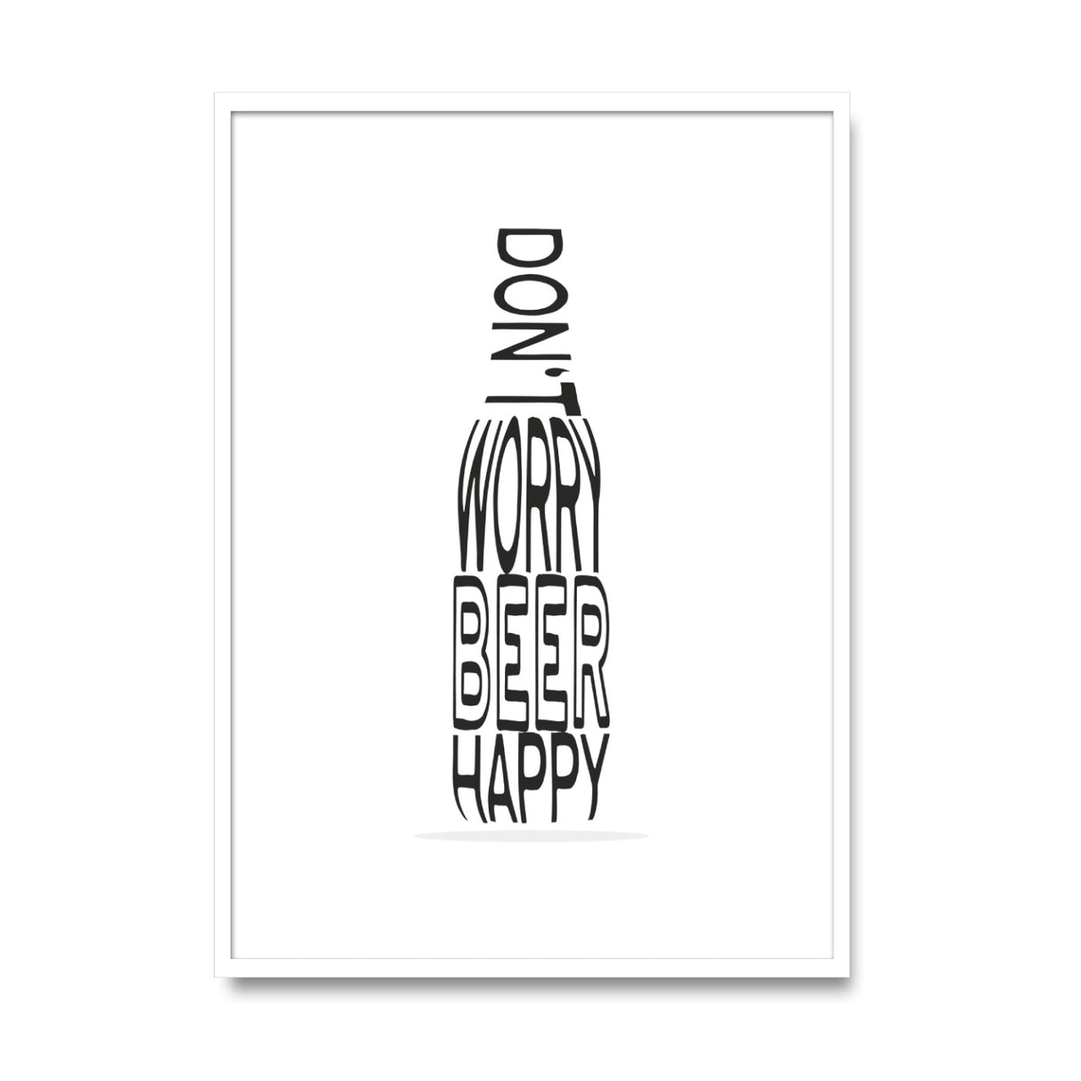Don't worry beer happy - Poster