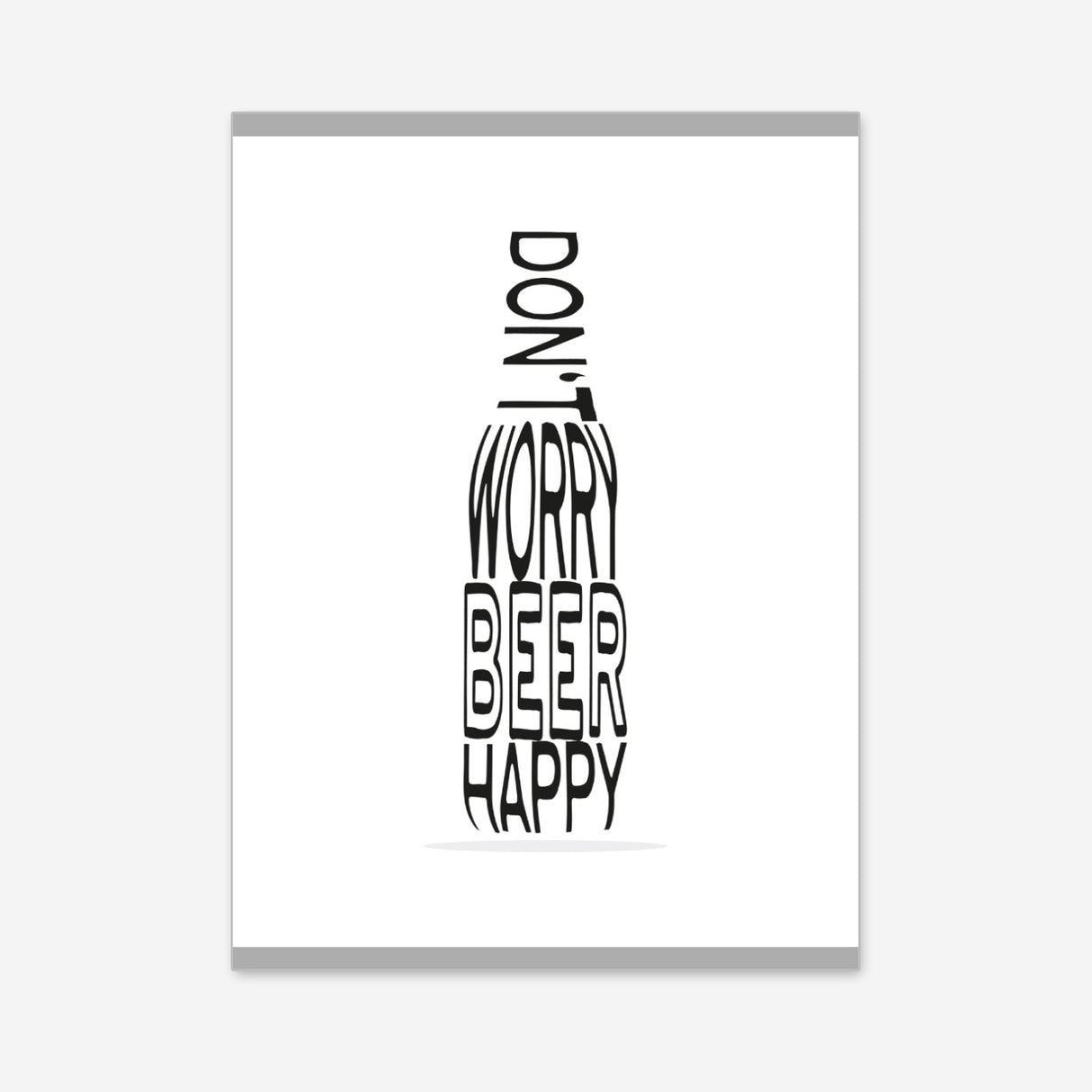 Don't worry beer happy - Poster