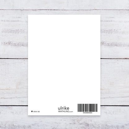 Ich lade dich ein- Postkarte