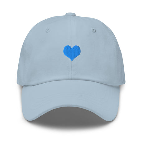 Cap Herz blau one size