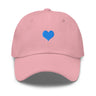 Cap Herz blau one size