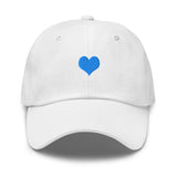 Cap Herz blau one size