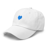 Cap Herz blau one size