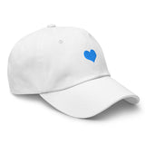 Cap Herz blau one size