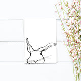 Hasen - Postkarte