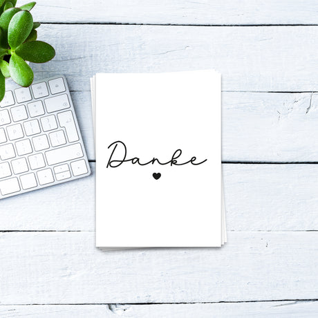 Danke - Postkarte