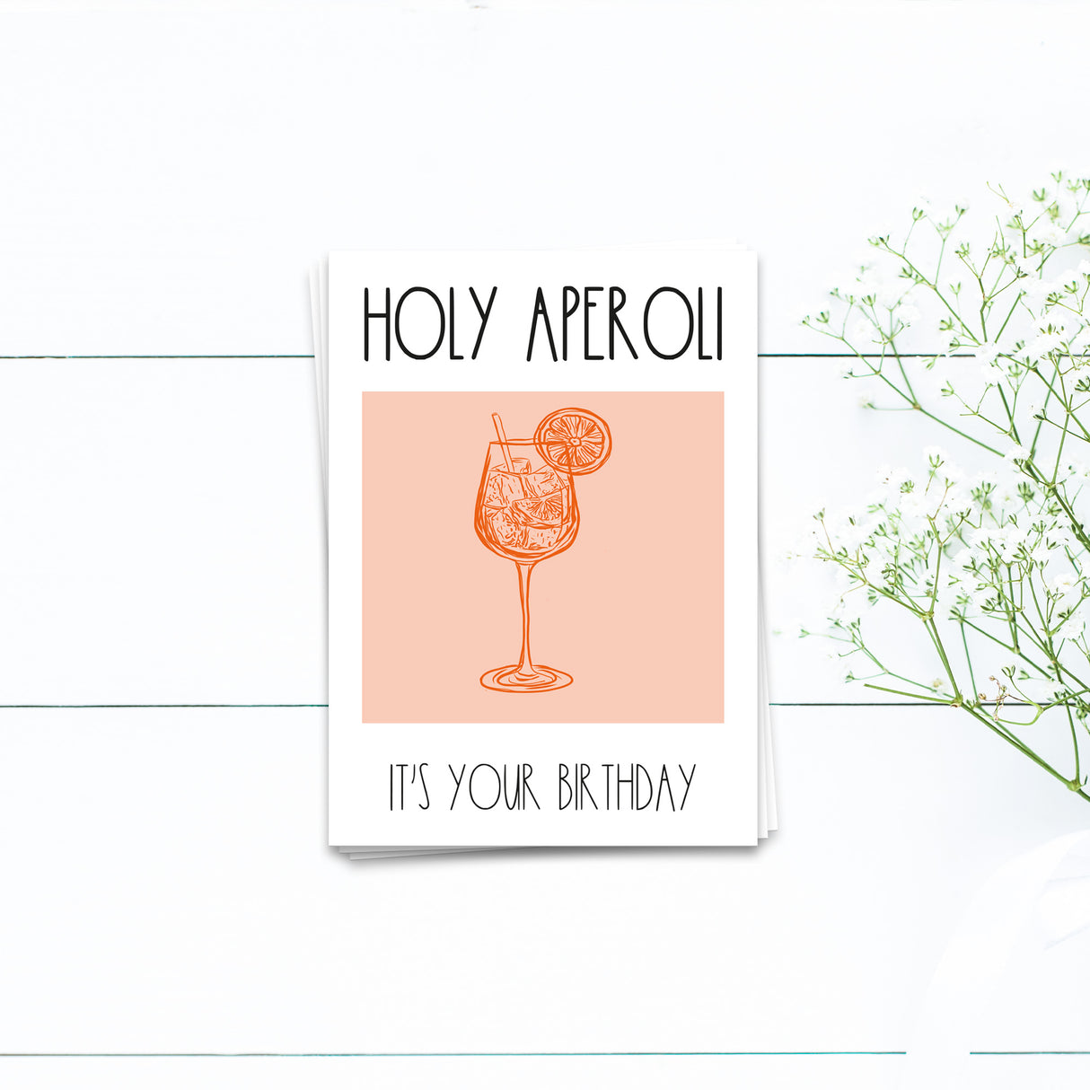 Holy Aperoli - Postkarte
