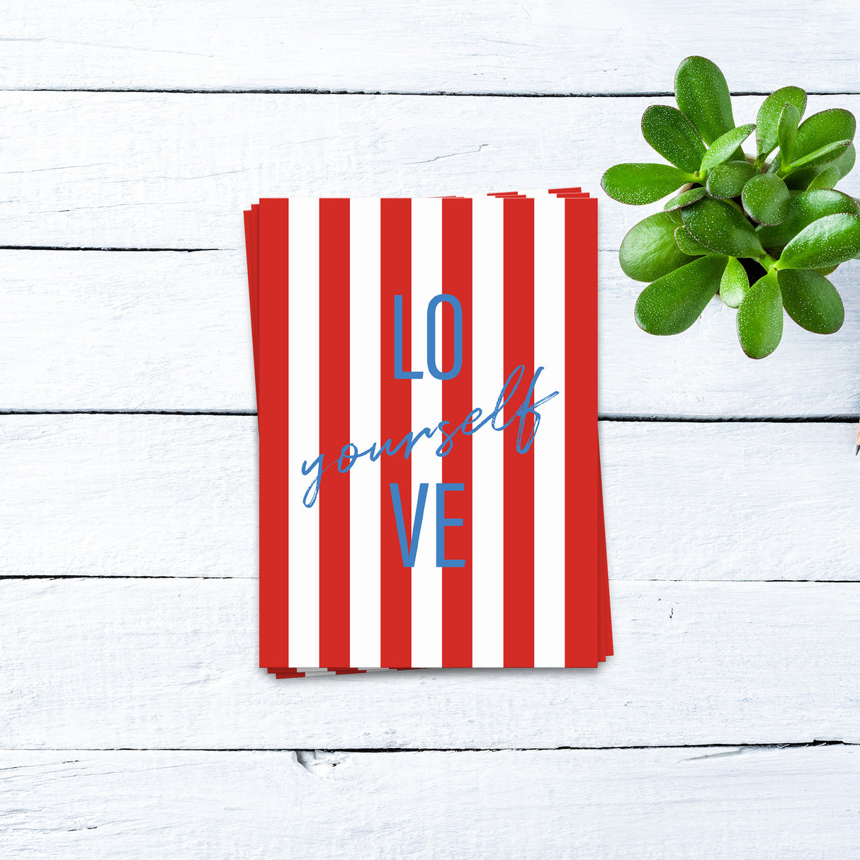 Love yourself - Postkarte