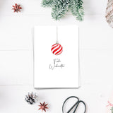 Frohe Weihnachten - Weihnachtskarte