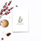 Meowy Christmas - Weihnachtskarte