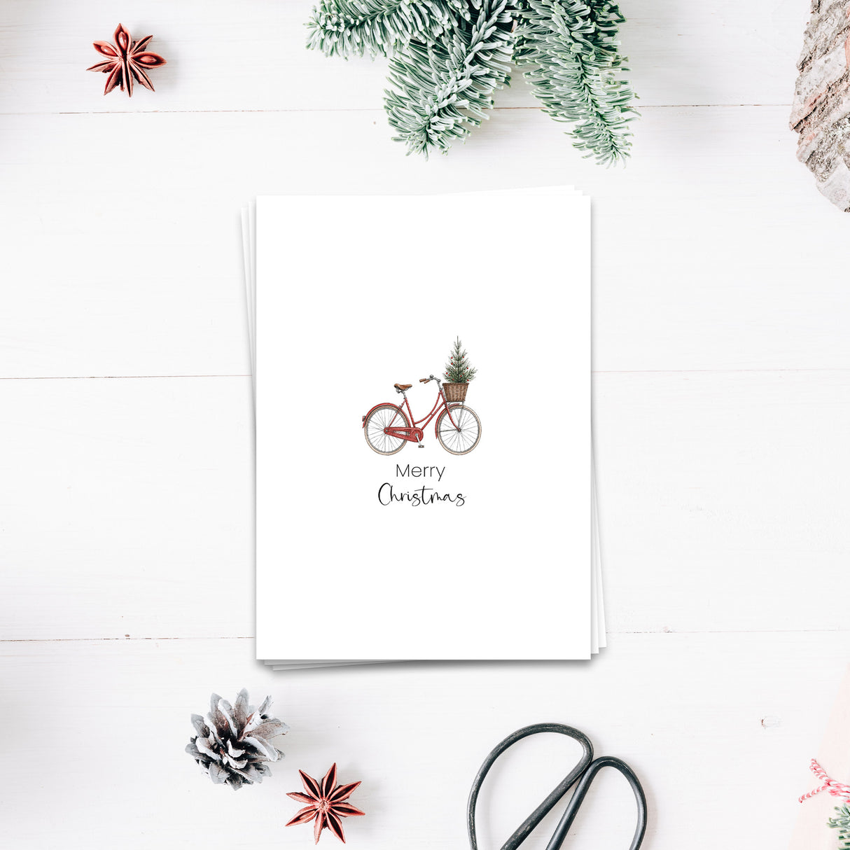 Merry Christmas - Weihnachtskarte
