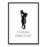 Ich geh leben - Poster