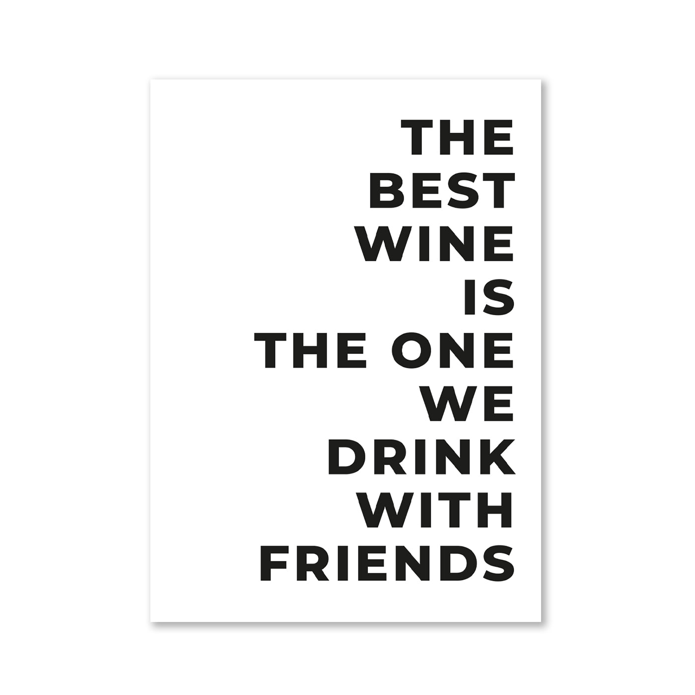 The best Wine - Magnet