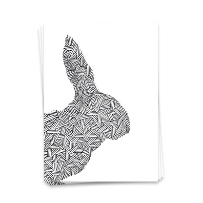 Frohe Ostern - Postkarte