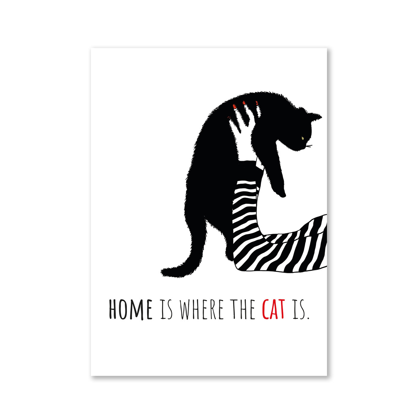 Home is, where the cat is - Magnet