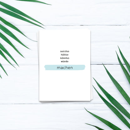 Machen - Postkarte